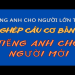 Bí quyết học tiếng anh cho người lớn tuổi hiệu quả (Mẹo hay cho người cao tuổi)
