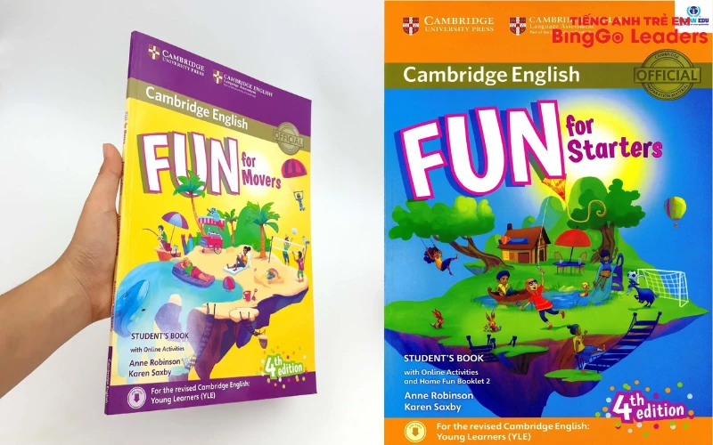 Mua giáo trình tiếng Anh trẻ em Cambridge ở đâu? Tổng hợp địa chỉ uy tín
