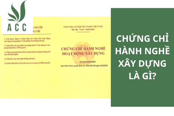 Giải mã: Chứng chỉ hành nghề xây dựng tiếng Anh là gì? Cơ hội và thách thức.