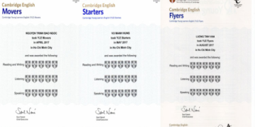 Kiểm tra trình độ tiếng Anh trẻ em theo chuẩn Cambridge: Phụ huynh cần biết gì?