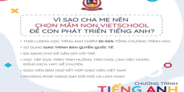 Chương trình tiếng Anh cho trẻ em mẫu giáo: Bé yêu học vui, phát triển ngôn ngữ toàn diện!