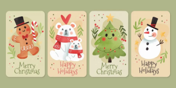 Lời chúc giáng sinh bằng tiếng anh cho bé (kèm hình ảnh ngộ nghĩnh)