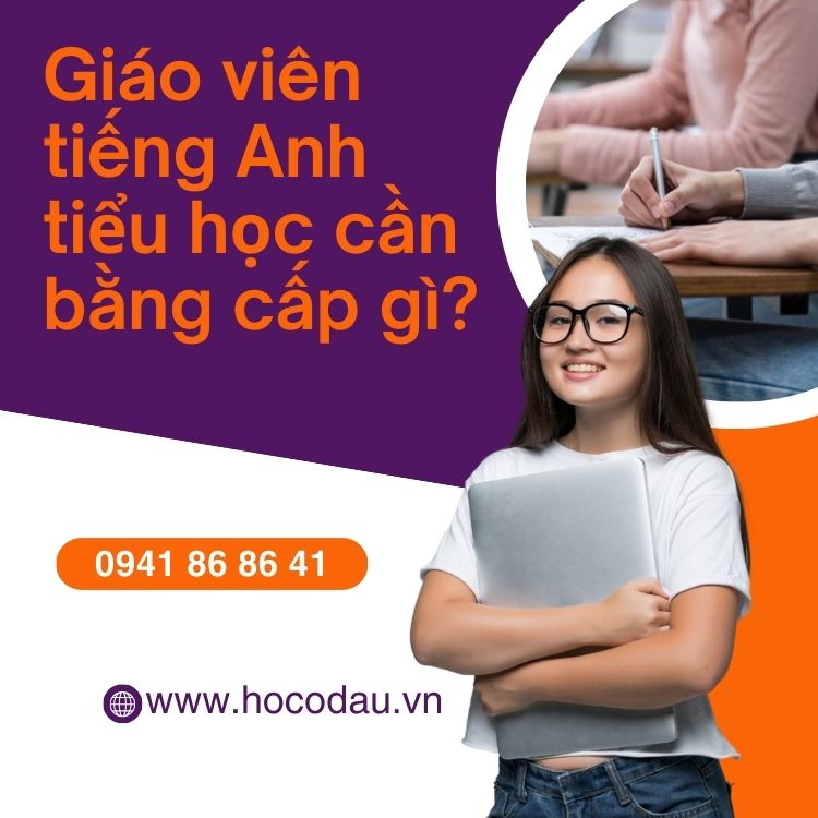 Giáo viên tiếng Anh tiểu học cần bằng cấp gì (Hướng dẫn chi tiết 2024)