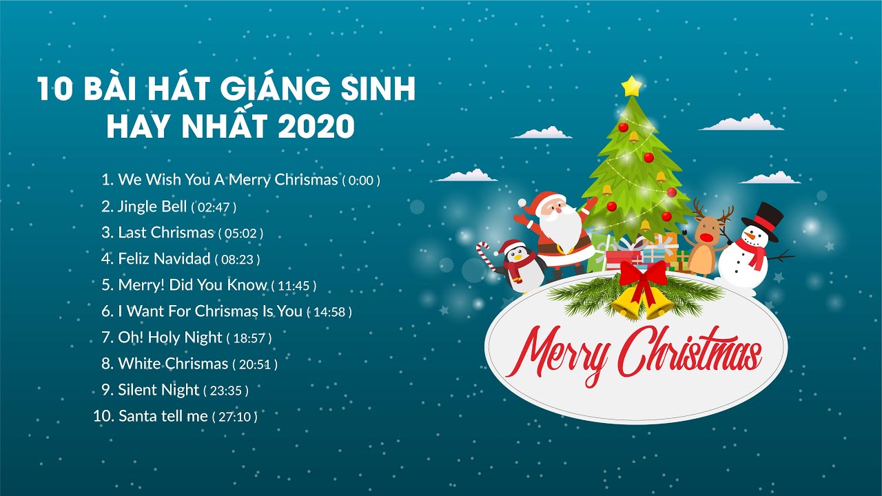 Bài hát giáng sinh tiếng Anh cho trẻ em: Tuyển tập những bài hát hay nhất!