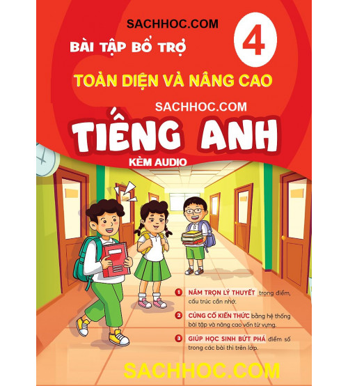 Bài tập tiếng Anh trẻ em nâng cao: Phát triển toàn diện 4 kỹ năng cho bé.