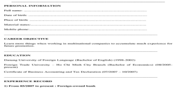 Viết CV & phỏng vấn: Câu hỏi giới thiệu bản thân bằng tiếng anh!