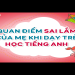 Tìm hiểu cách dạy trẻ em học tiếng anh đúng chuẩn, tránh sai lầm phổ biến.
