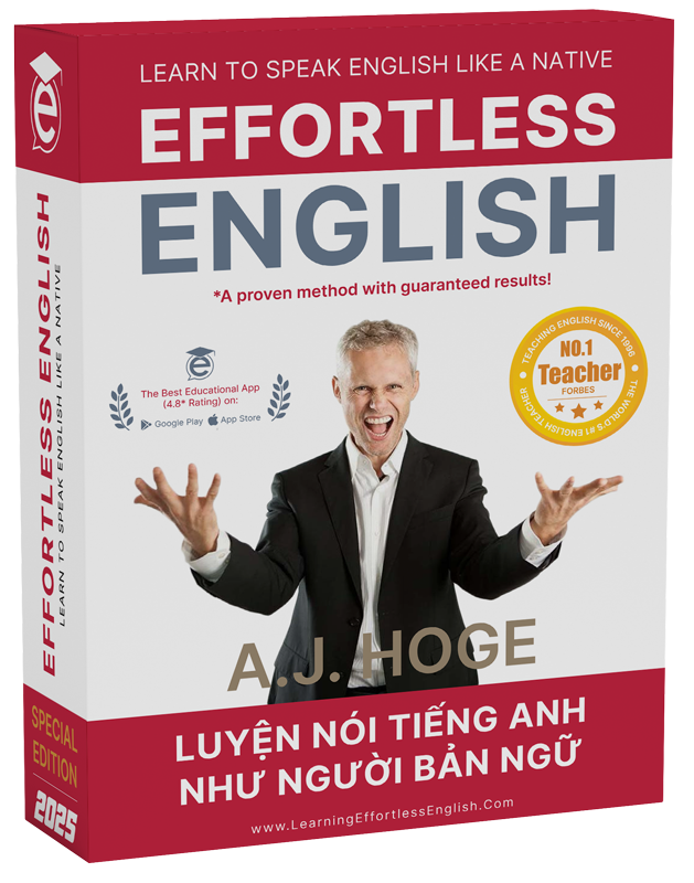 Cách học sách luyện nói tiếng Anh như người bản xứ: Để nói trôi chảy tự nhiên nhất.