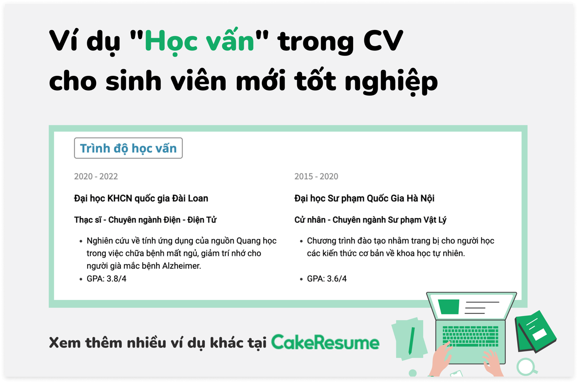Cách viết trình độ học vấn bằng tiếng Anh sao cho đúng? Mẹo hay bạn cần biết ngay!