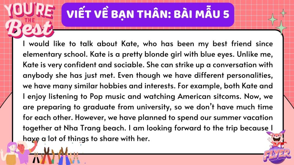 Kể về việc tốt em đã làm bằng tiếng anh như thế nào? Các bước đơn giản để viết