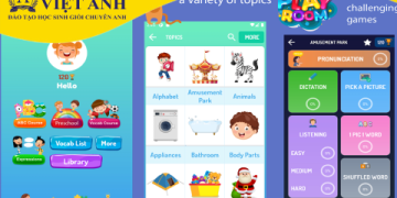 nhạc trẻ em bằng tiếng Anh hấp dẫn app có bài hát hay dễ học thuộc