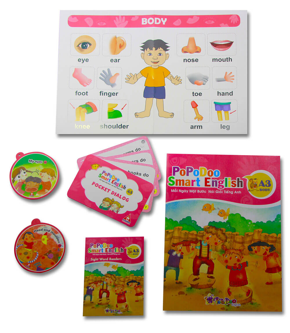Giáo trình tiếng anh popodoo cho trẻ em có tốt không? Đọc ngay đánh giá!
