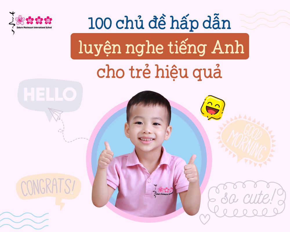 Bài tập luyện nghe tiếng Anh cho trẻ em làm sao? Áp dụng 5 cách dễ ngay!