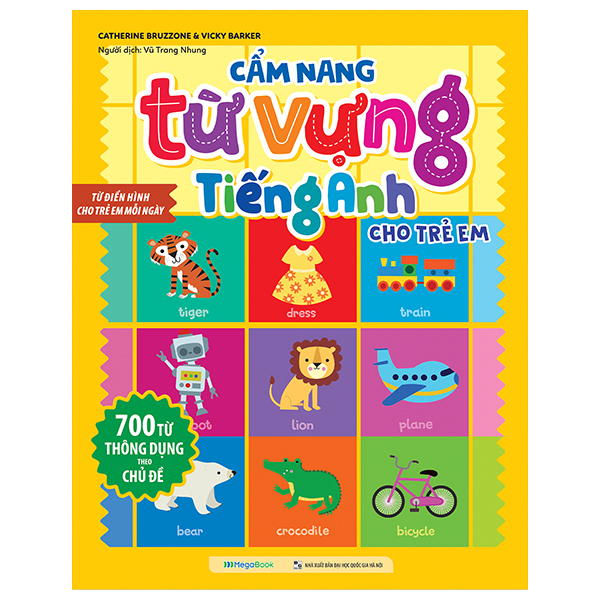 Sách từ vựng tiếng anh cho trẻ em theo lứa tuổi? Tìm loại nào tốt cho bé?
