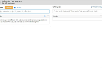 Phần mềm từ điển tiếng anh cho máy tính nhẹ nhất chạy mượt cho laptop