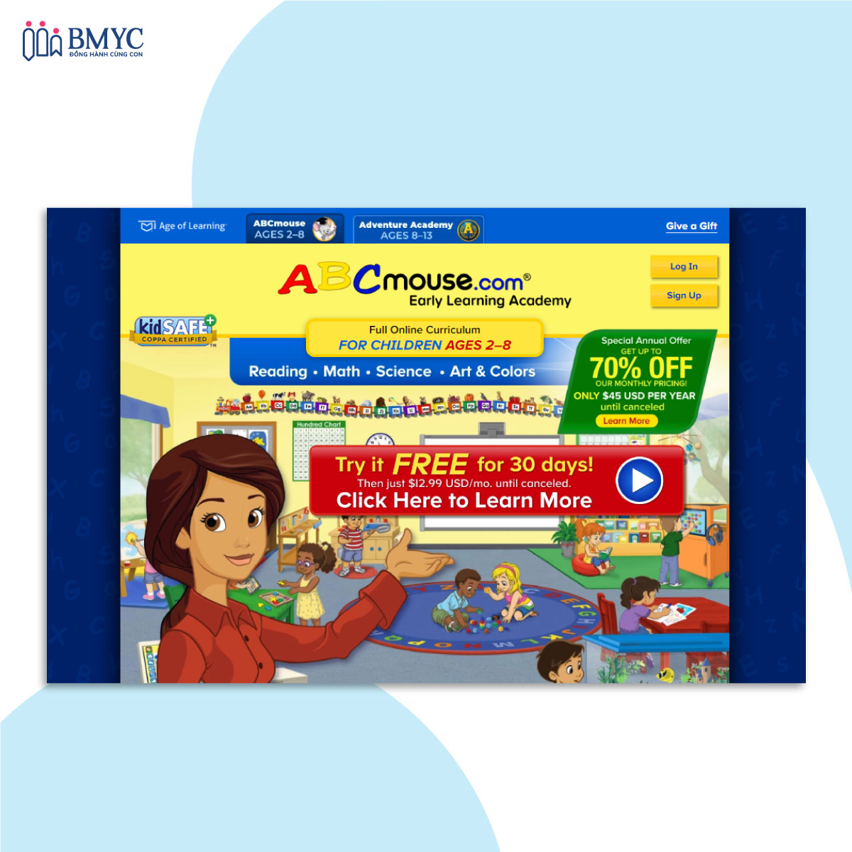 Những trang web học tiếng anh cho trẻ em giúp con進 bộ nhanh, bố mẹ nên biết.